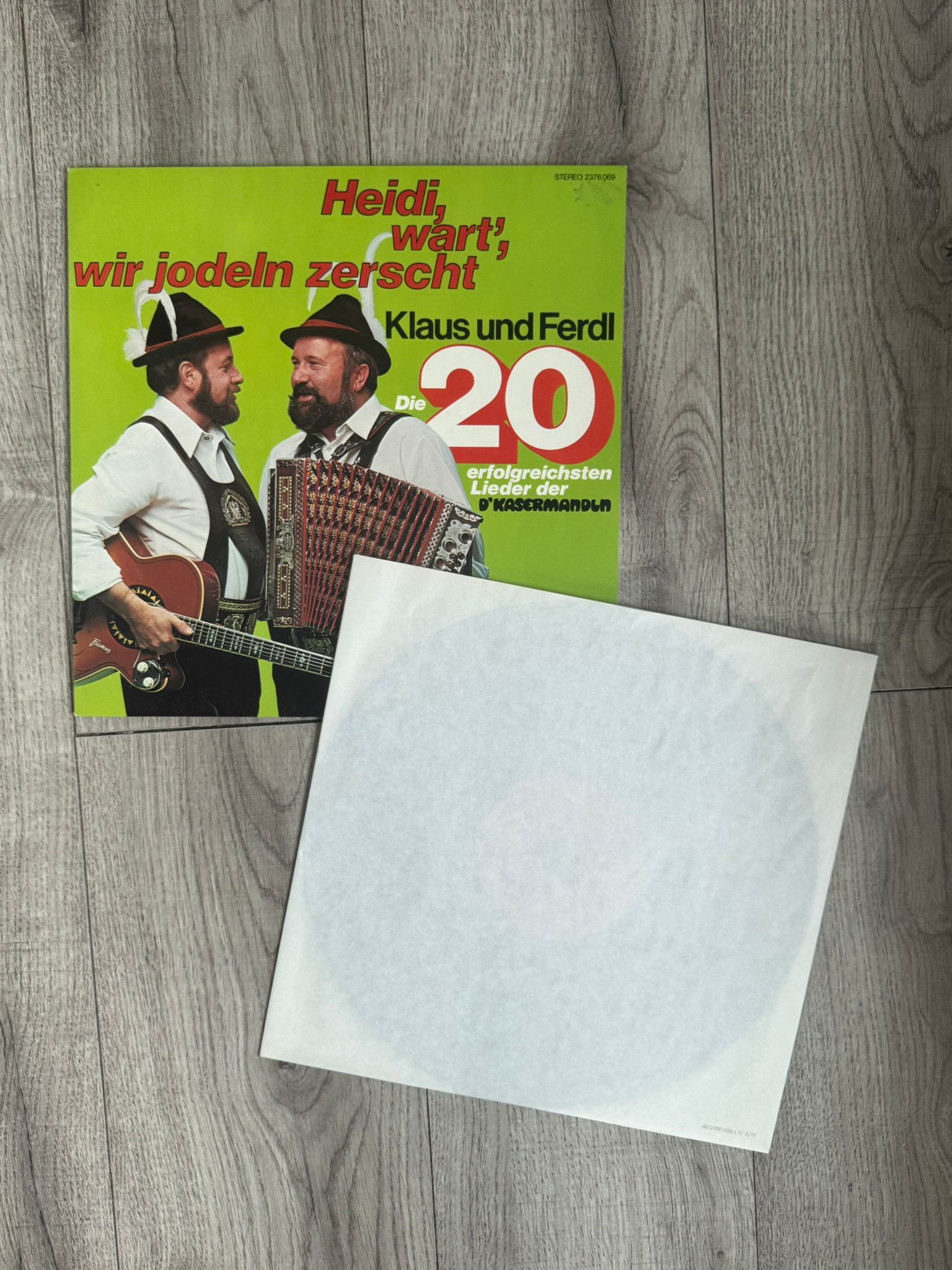 Klaus Und Ferdl, D'Kasermandln - Heidi, Wart', Wir Jodeln Zerscht (Die 20 Erfolgreichsten Lieder Der D'Kasermandl)