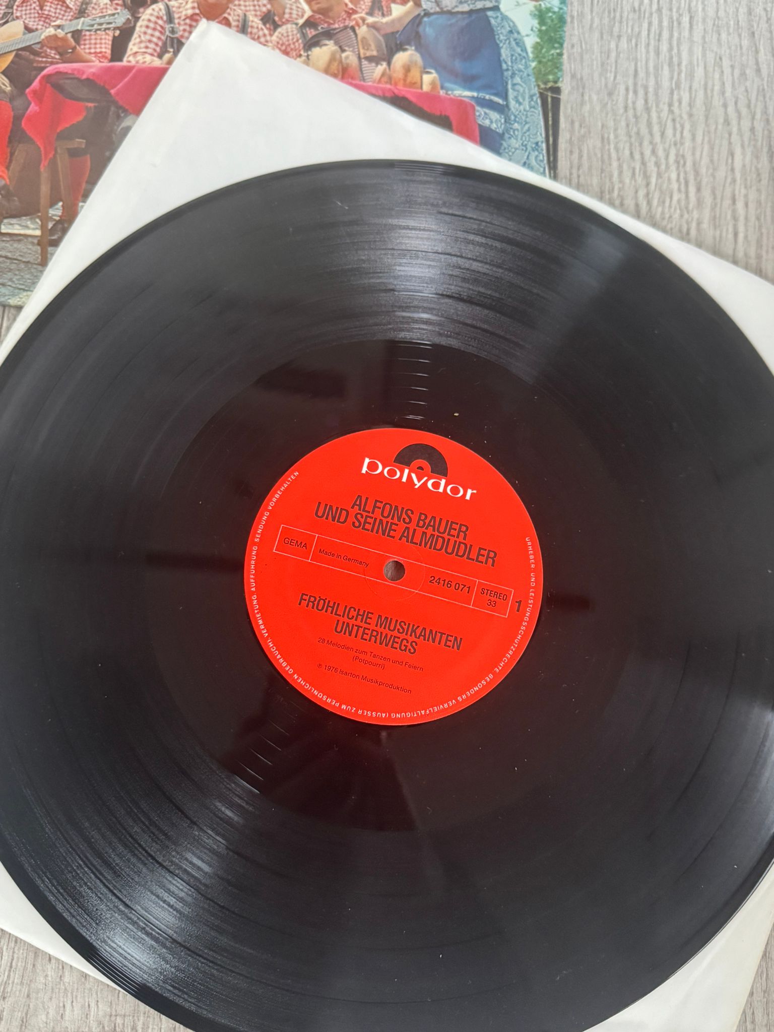 Alfons Bauer Und Seine Almdudler - Fröhliche Musikanten Unterwegs