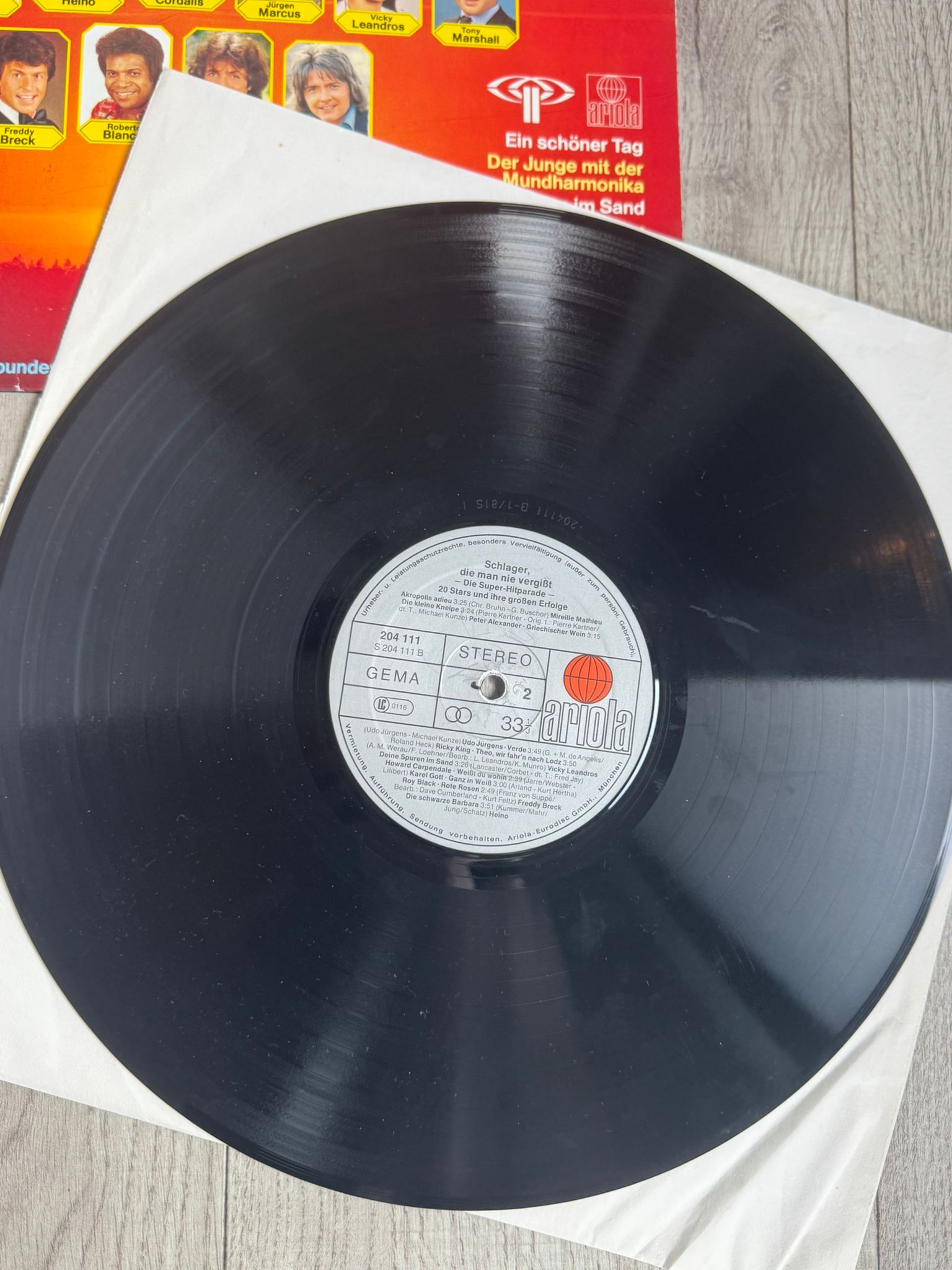 Various - Die  Super-Hitparade (20 Stars Und Ihre Grossen Erfolge)