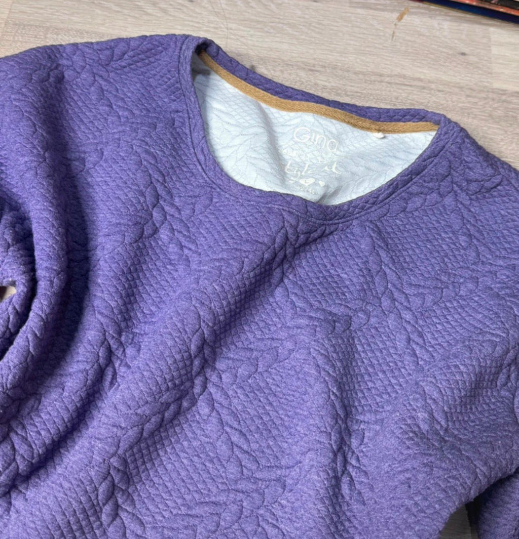 oversized baggy langarm longsleeve winter pulli pullover sweater retro muster warm