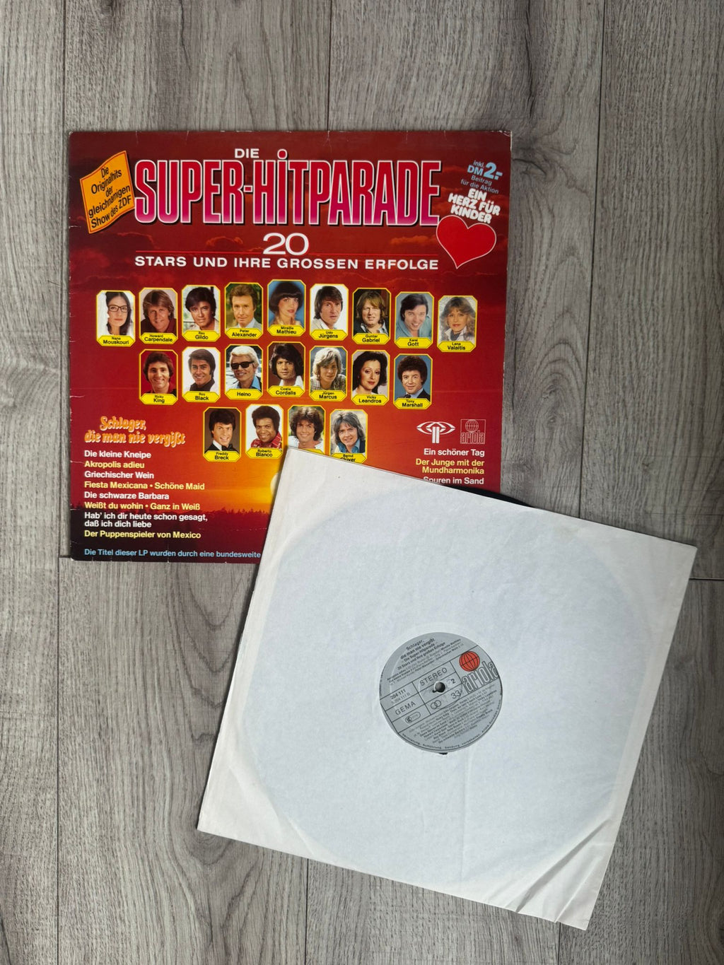 Various - Die  Super-Hitparade (20 Stars Und Ihre Grossen Erfolge)