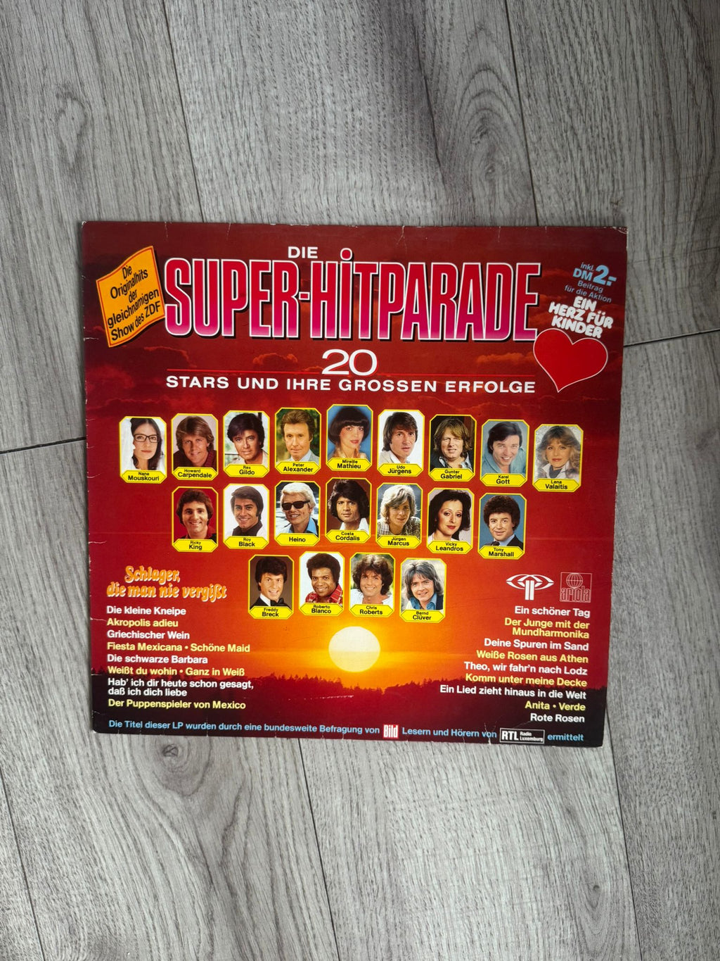 Various - Die  Super-Hitparade (20 Stars Und Ihre Grossen Erfolge)