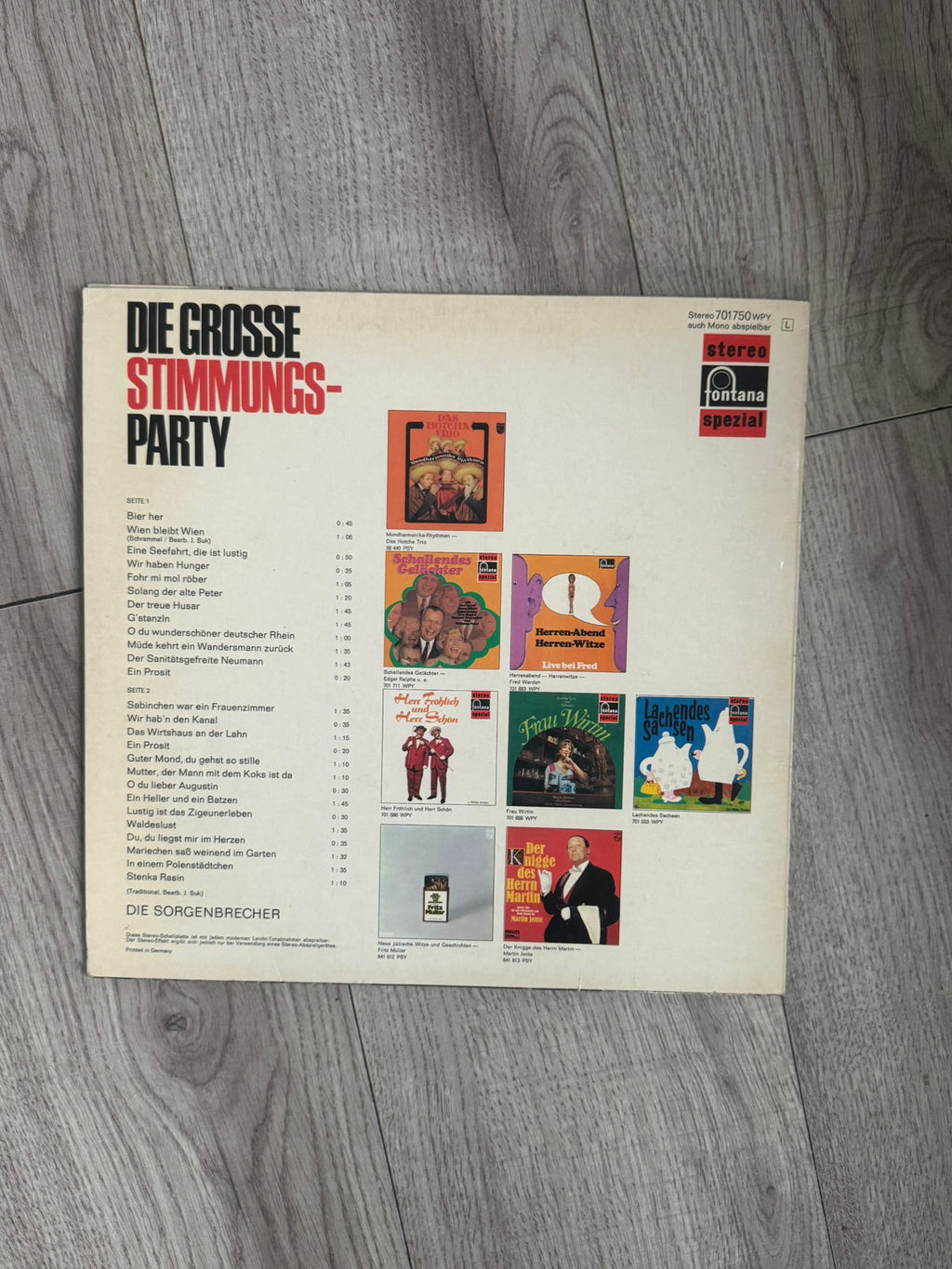 Die Sorgenbrecher - Die Grosse Stimmungsparty