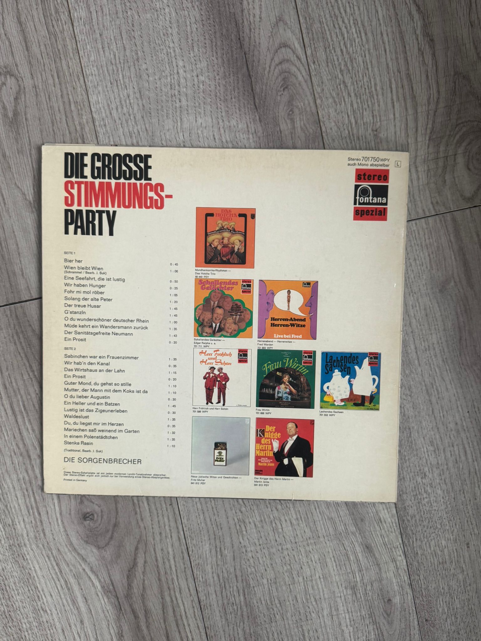 Die Sorgenbrecher - Die Grosse Stimmungsparty