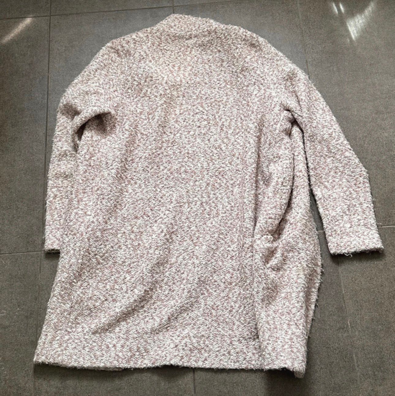 langarm longsleeve cardigan strick strickjacke jacke warm winter wolle basic kragen taschen