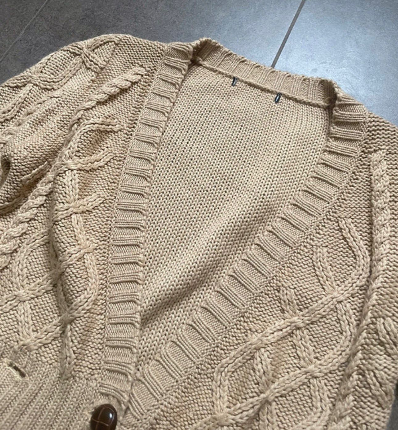 langarm longsleeve strick strickjacke jacke warm spring knöpfe ausschnitt fairy herbst