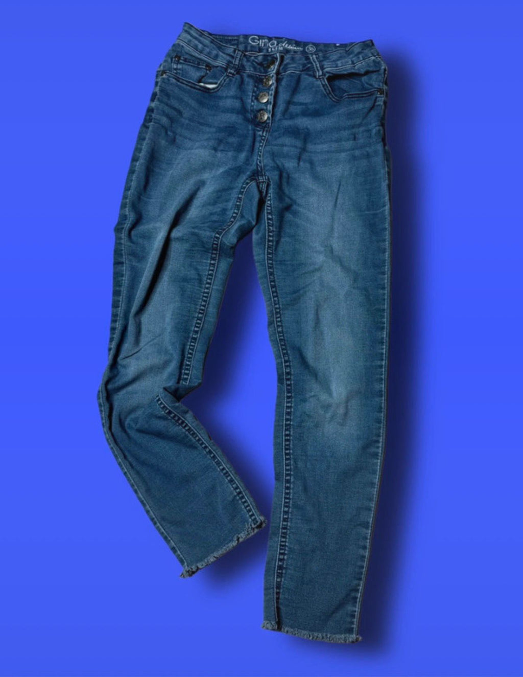 mid waist rise skinny jeans hose skin stretchy fit slim herbst ripped used look