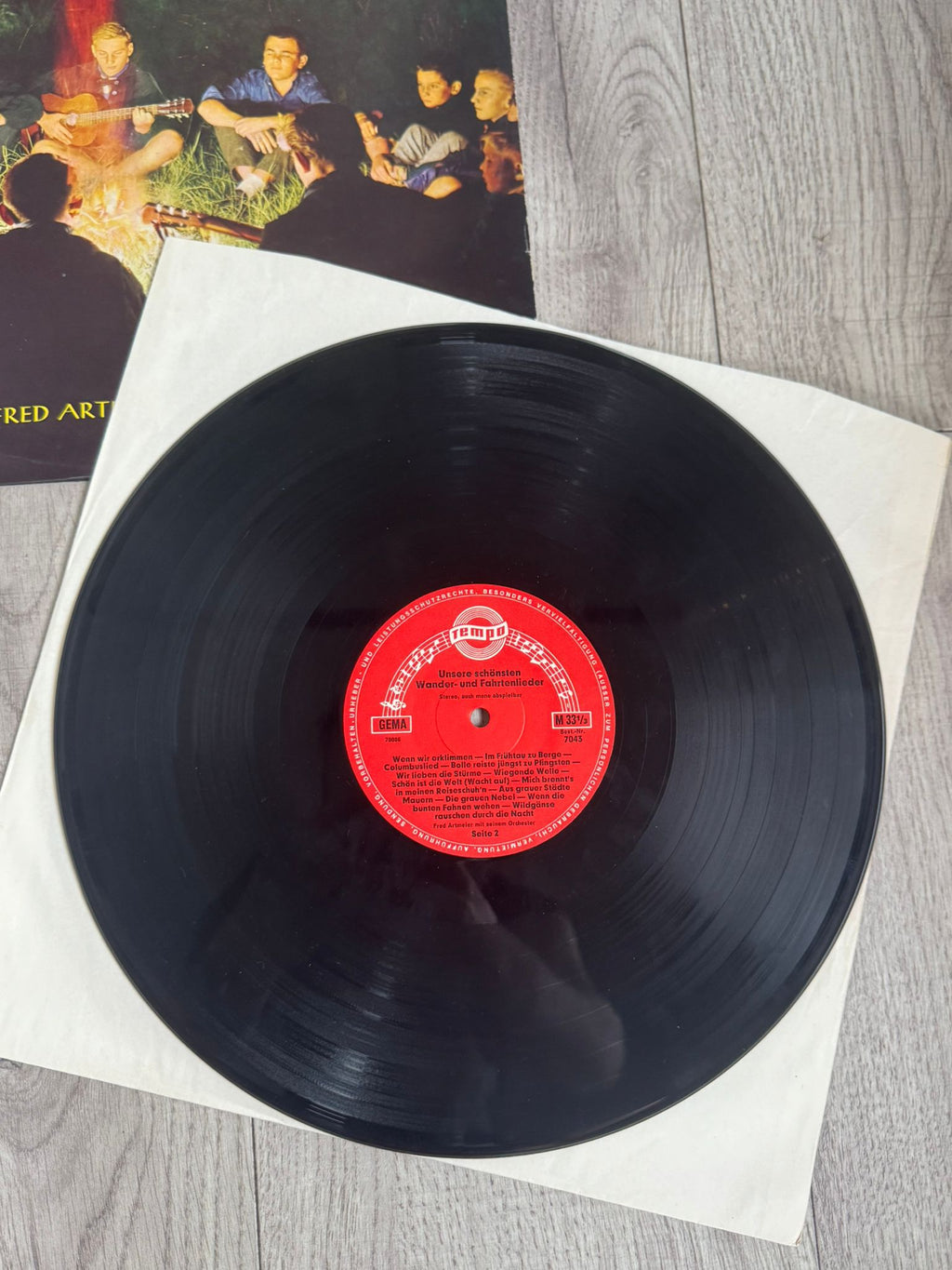 Fred Artmeier Und Sein Orchester - Unsere Schönsten Wander- Und Fahrtenlieder