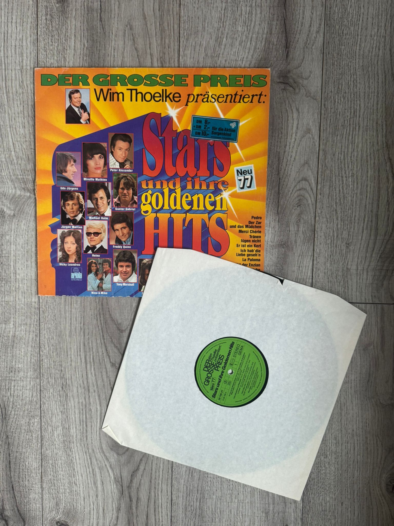 Various - Der Grosse Preis - Wim Thoelke Präsentiert: Stars Und Ihre Goldenen Hits