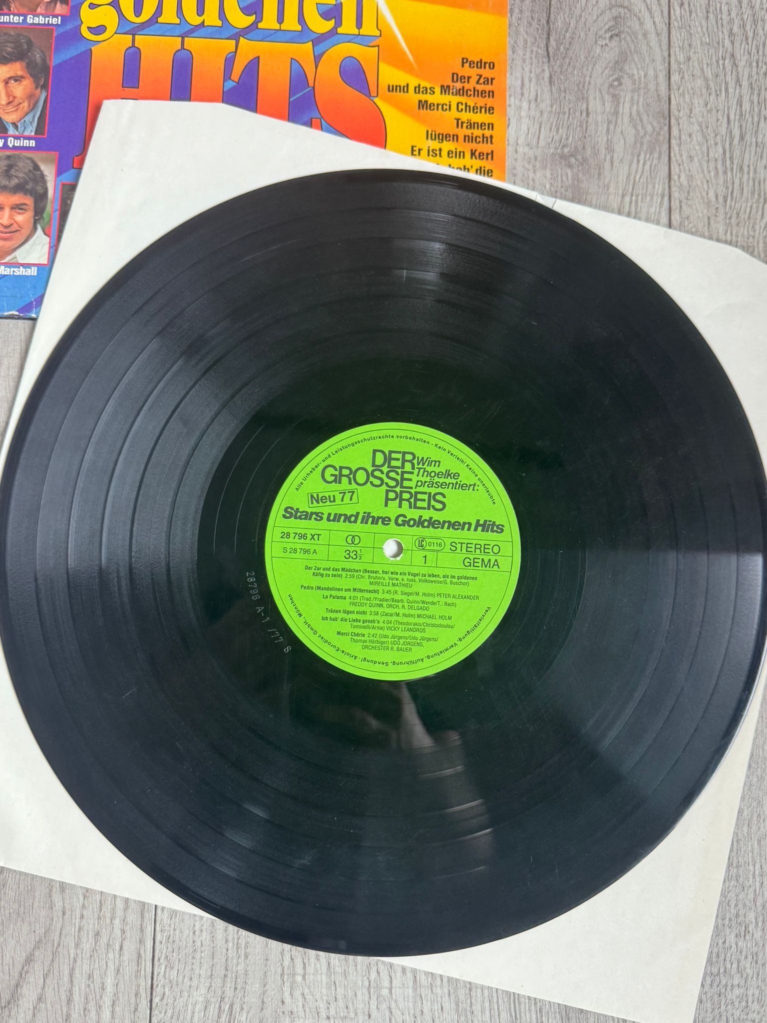 Various - Der Grosse Preis - Wim Thoelke Präsentiert: Stars Und Ihre Goldenen Hits