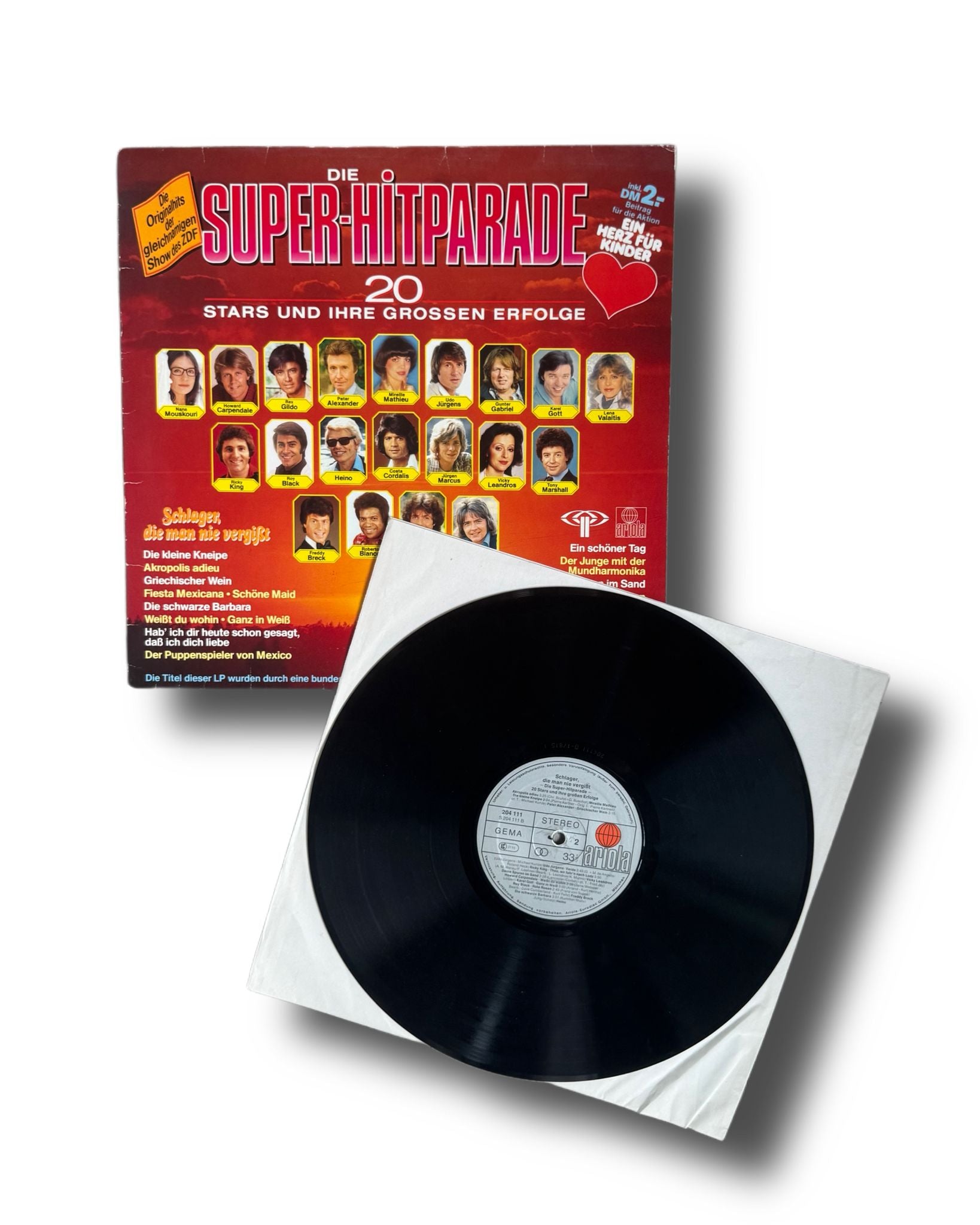 Various - Die  Super-Hitparade (20 Stars Und Ihre Grossen Erfolge)