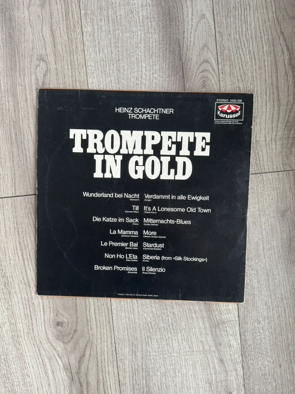 Heinz Schachtner - Trompete In Gold