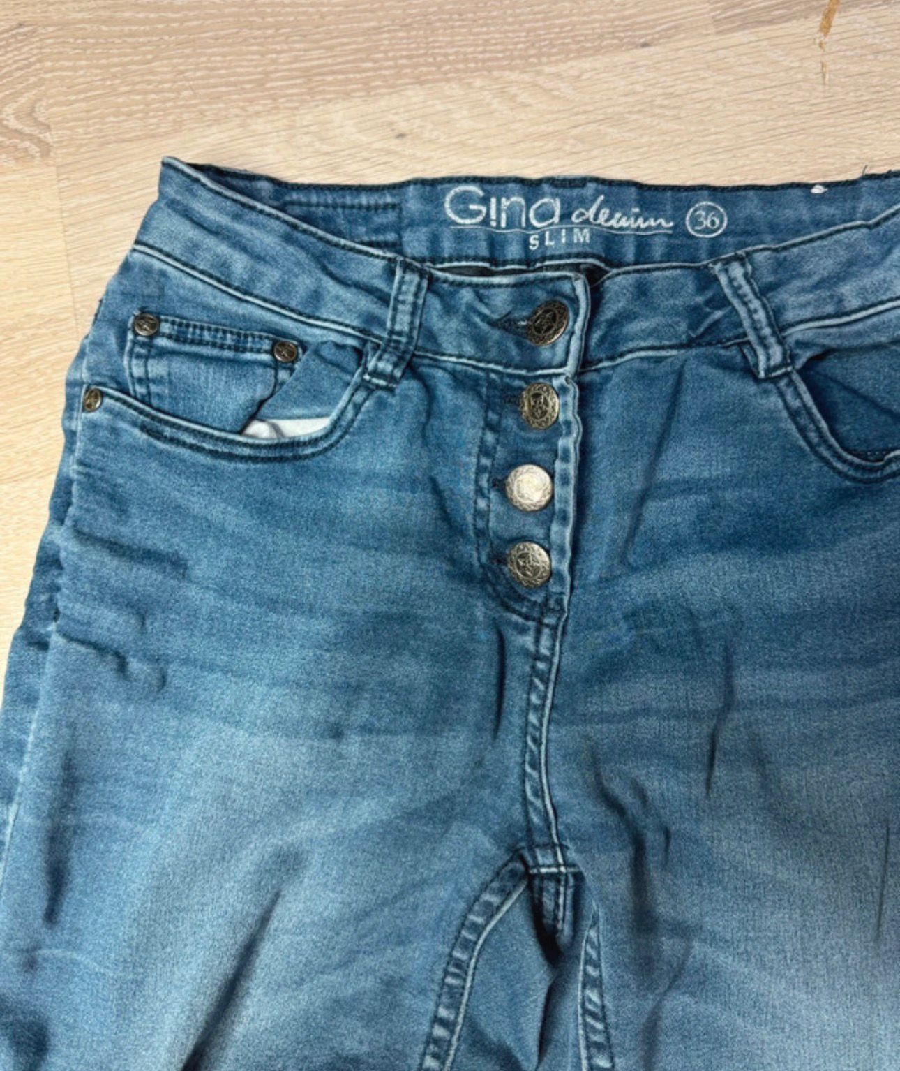 mid waist rise skinny jeans hose skin stretchy fit slim herbst ripped used look