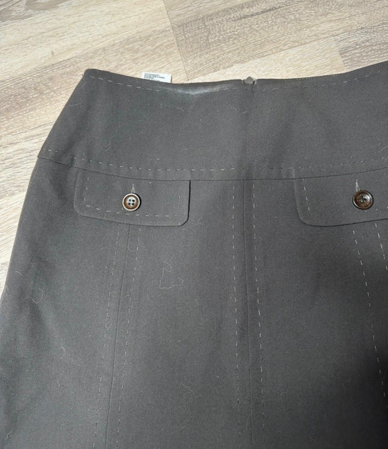 midi high waist rise rock knöpfe taschen sommer leicht luftig details eng schlauch bleistift