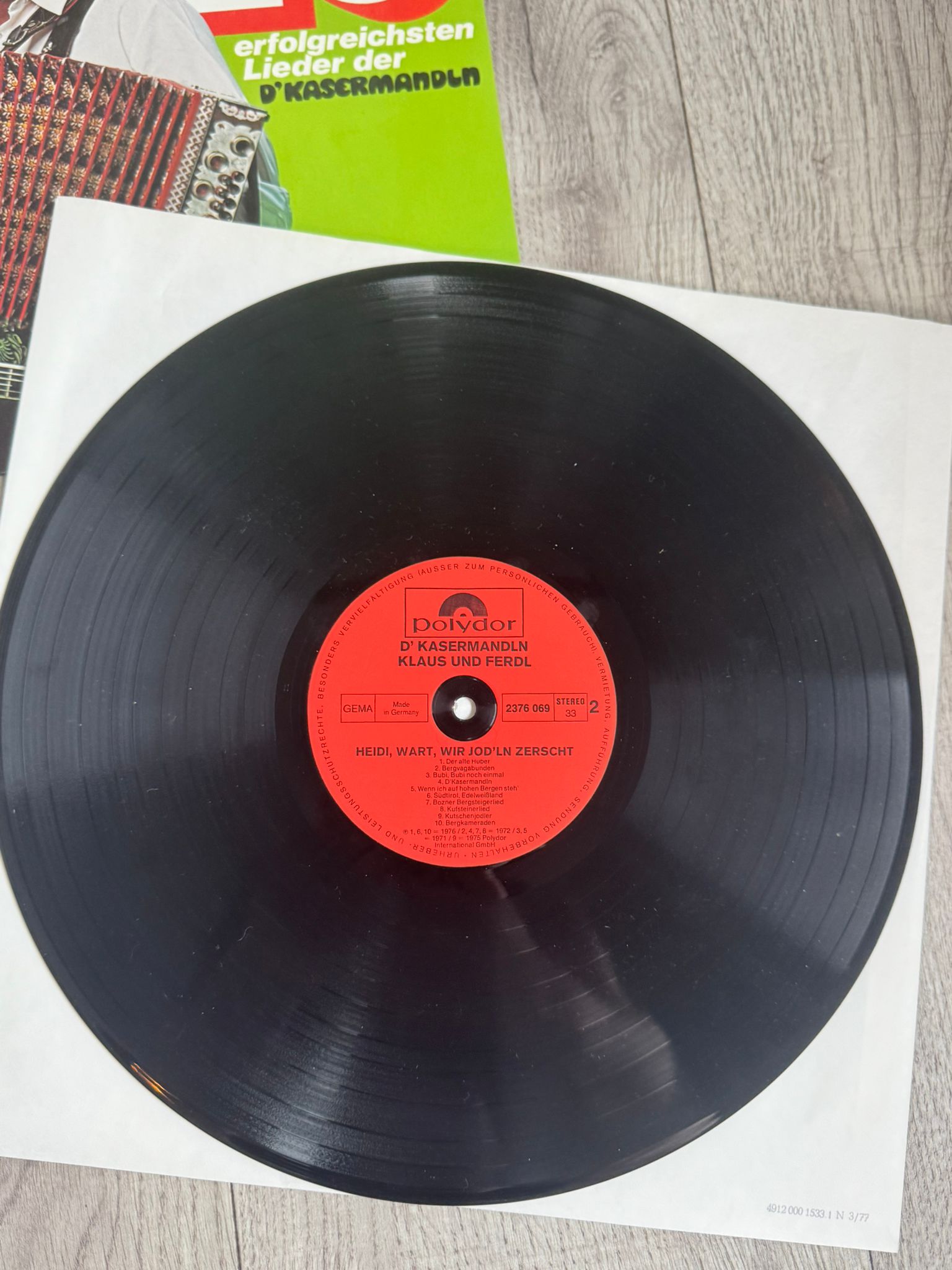 Klaus Und Ferdl, D'Kasermandln - Heidi, Wart', Wir Jodeln Zerscht (Die 20 Erfolgreichsten Lieder Der D'Kasermandl)