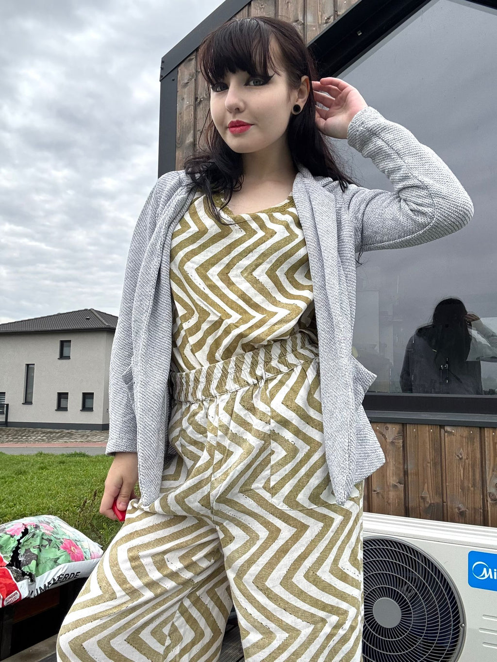 langarm longsleeve basic herbst cardigan jacke strickjacke vintage baggy strick büro