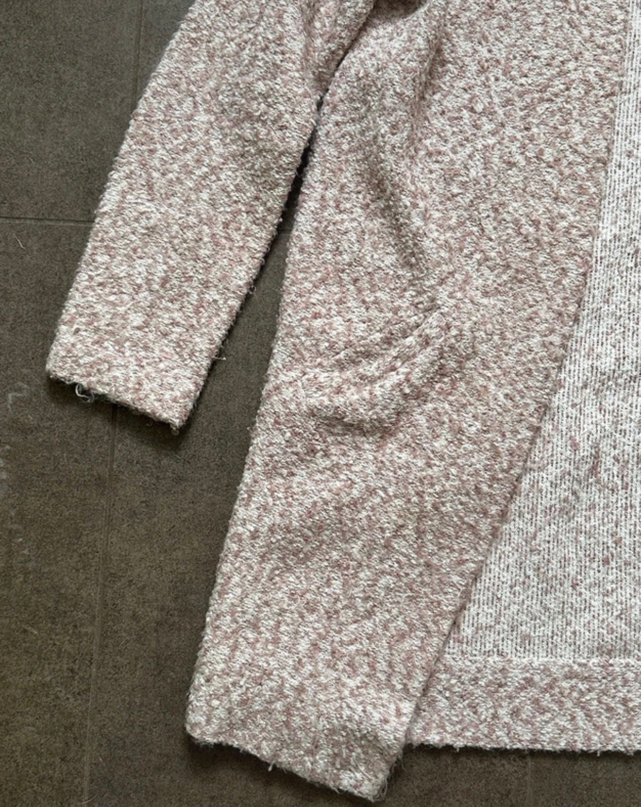 langarm longsleeve cardigan strick strickjacke jacke warm winter wolle basic kragen taschen