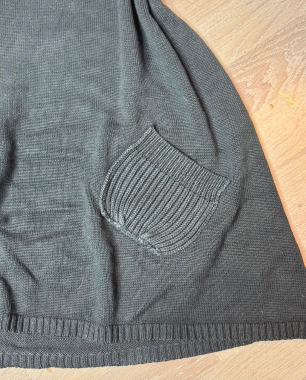 v-ausschnitt träger kleid mini minikleid ärmellos wolle winter warm dress oversized