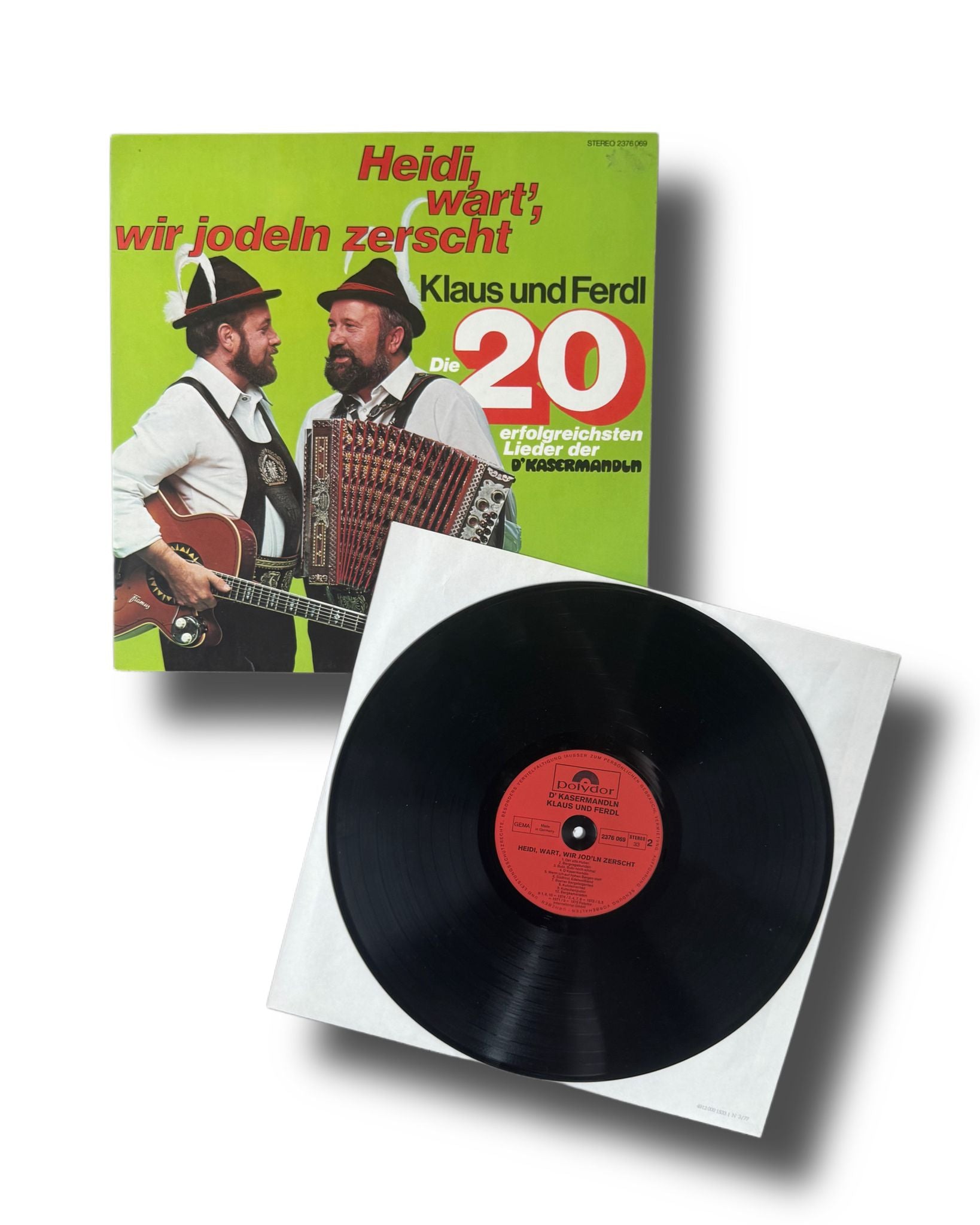 Klaus Und Ferdl, D'Kasermandln - Heidi, Wart', Wir Jodeln Zerscht (Die 20 Erfolgreichsten Lieder Der D'Kasermandl)