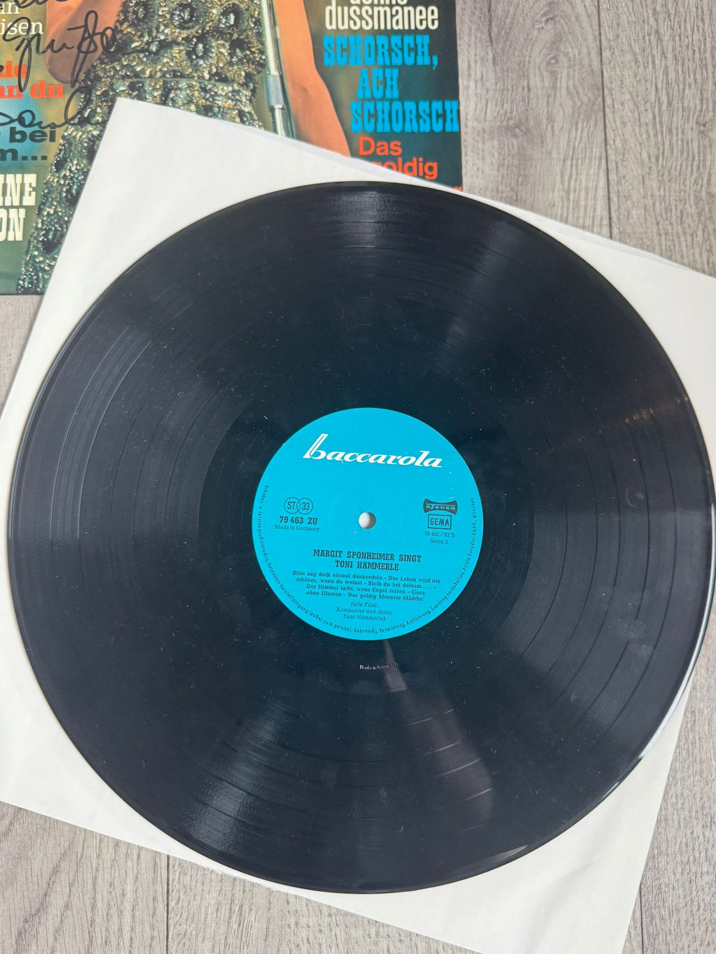 Margit Sponheimer - Margit Sponheimer Singt Toni Hämmerle