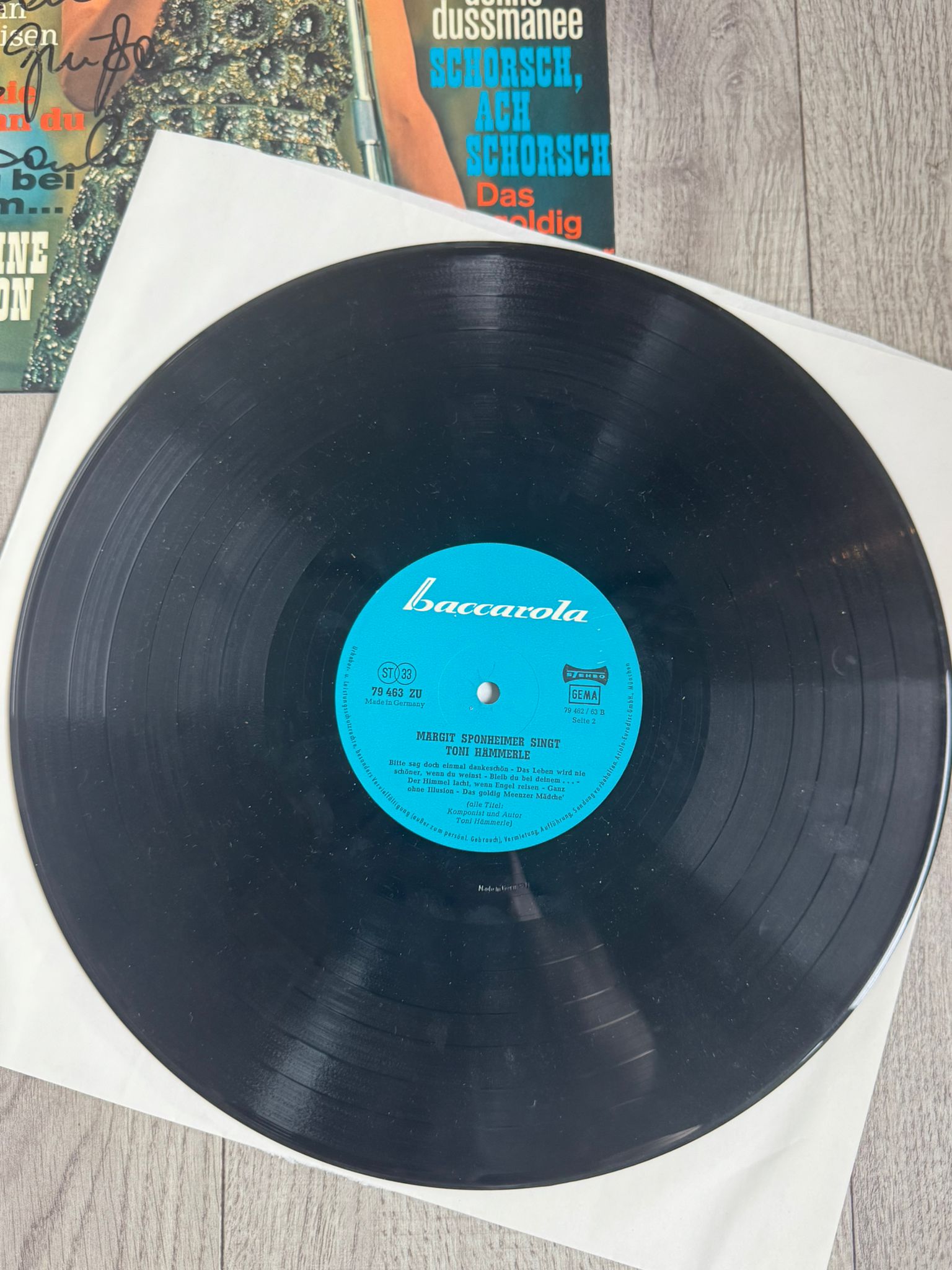 Margit Sponheimer - Margit Sponheimer Singt Toni Hämmerle