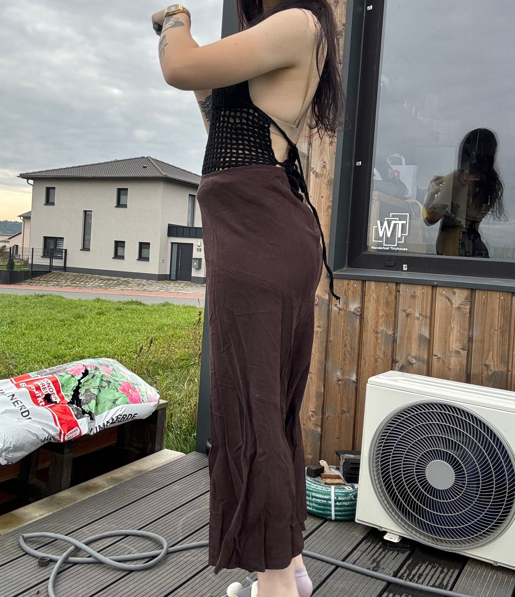 maxi high waist rise rock skirt lang mermaid goth vintage sommer retro y2k