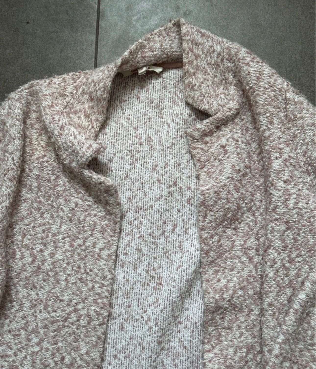 langarm longsleeve cardigan strick strickjacke jacke warm winter wolle basic kragen taschen