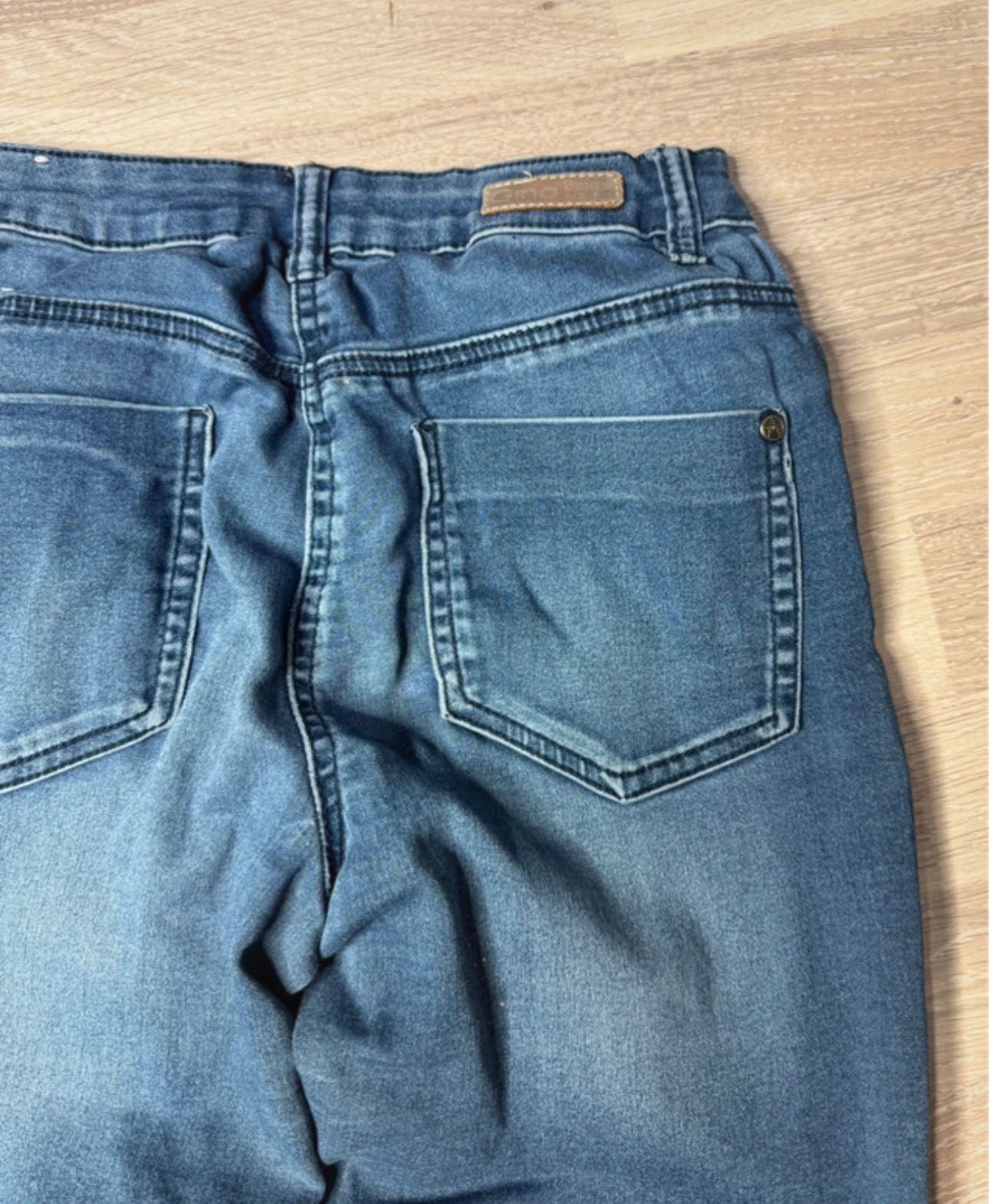 mid waist rise skinny jeans hose skin stretchy fit slim herbst ripped used look