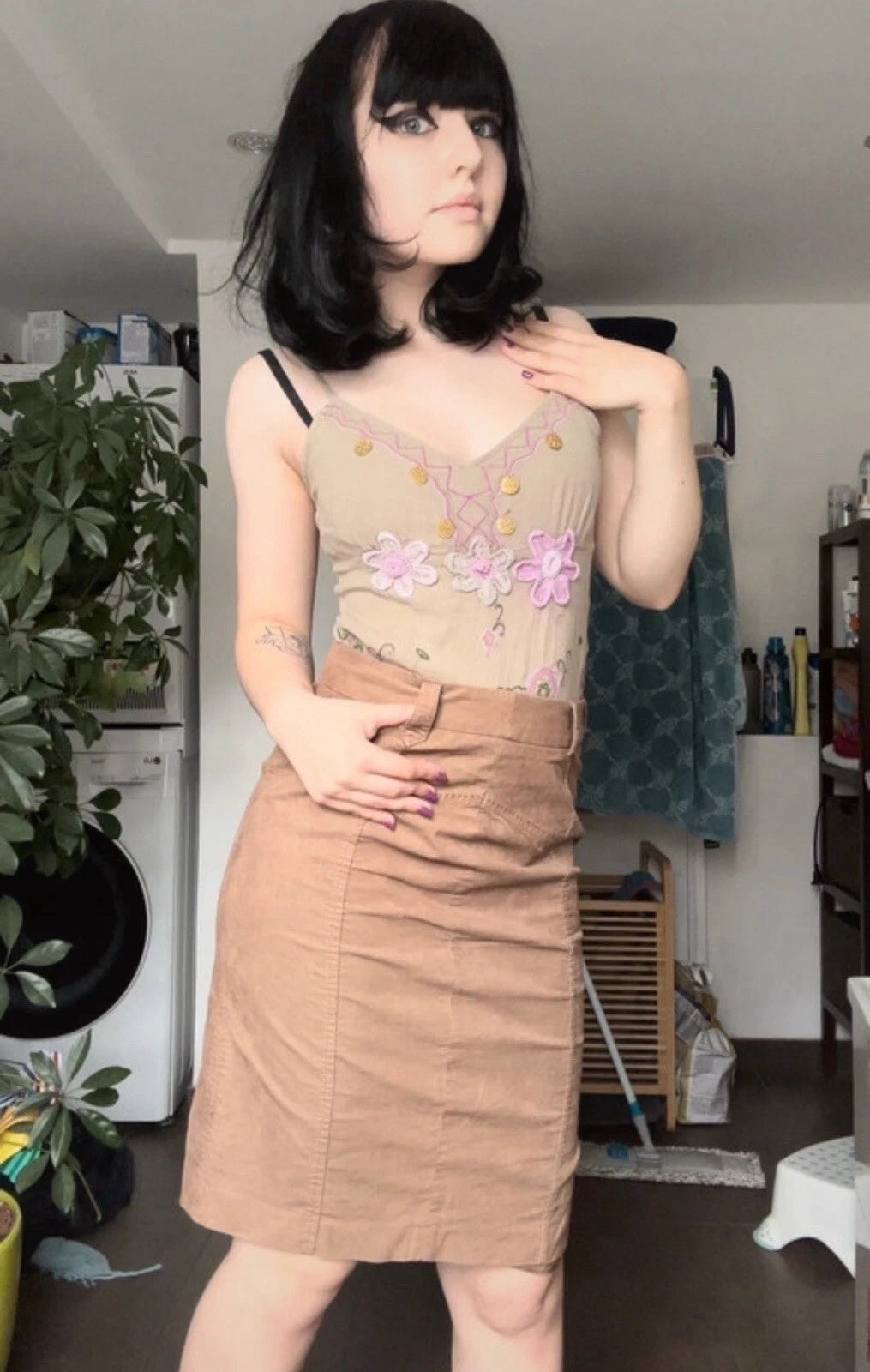 büro rock figurbetont schlauch bleistift eng reißverschluss sommer leicht