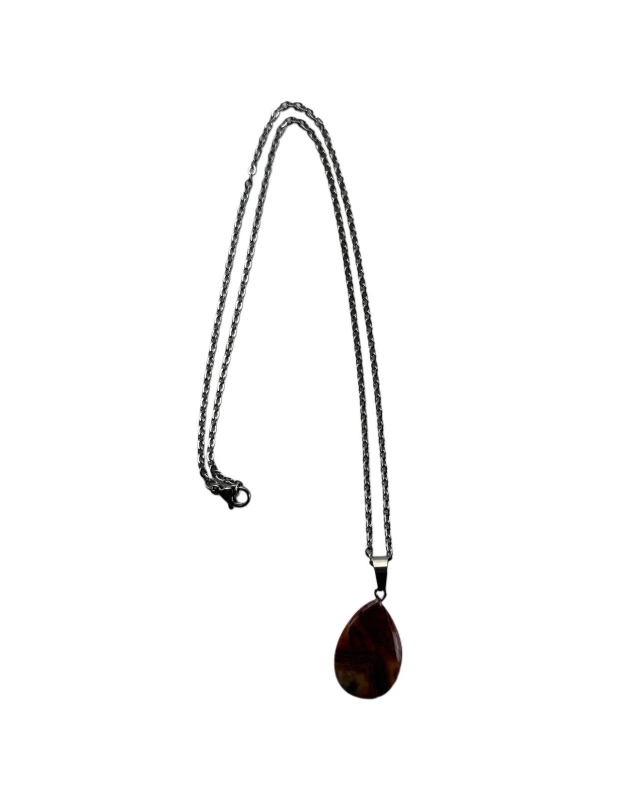 edelstein halskette hals kette charm stein anhänger boho hippie festival