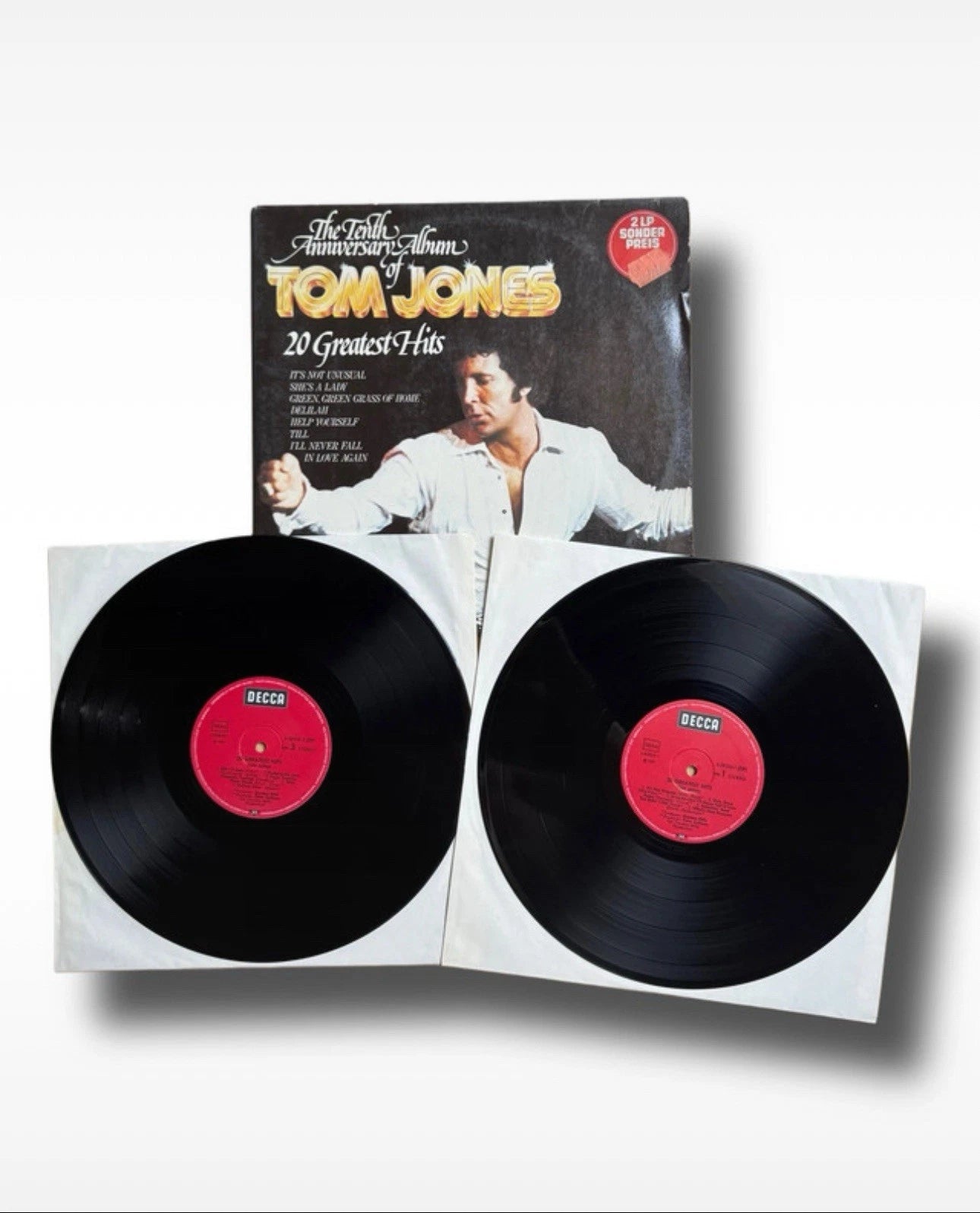 Tom Jones - The Tenth Anniversary Album Of Tom Jones - 20 Greatest Hits •