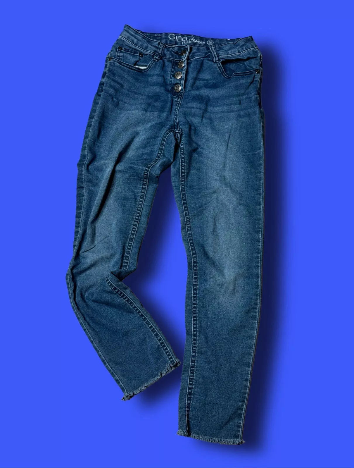 mid waist rise skinny jeans hose skin stretchy fit slim herbst ripped used look