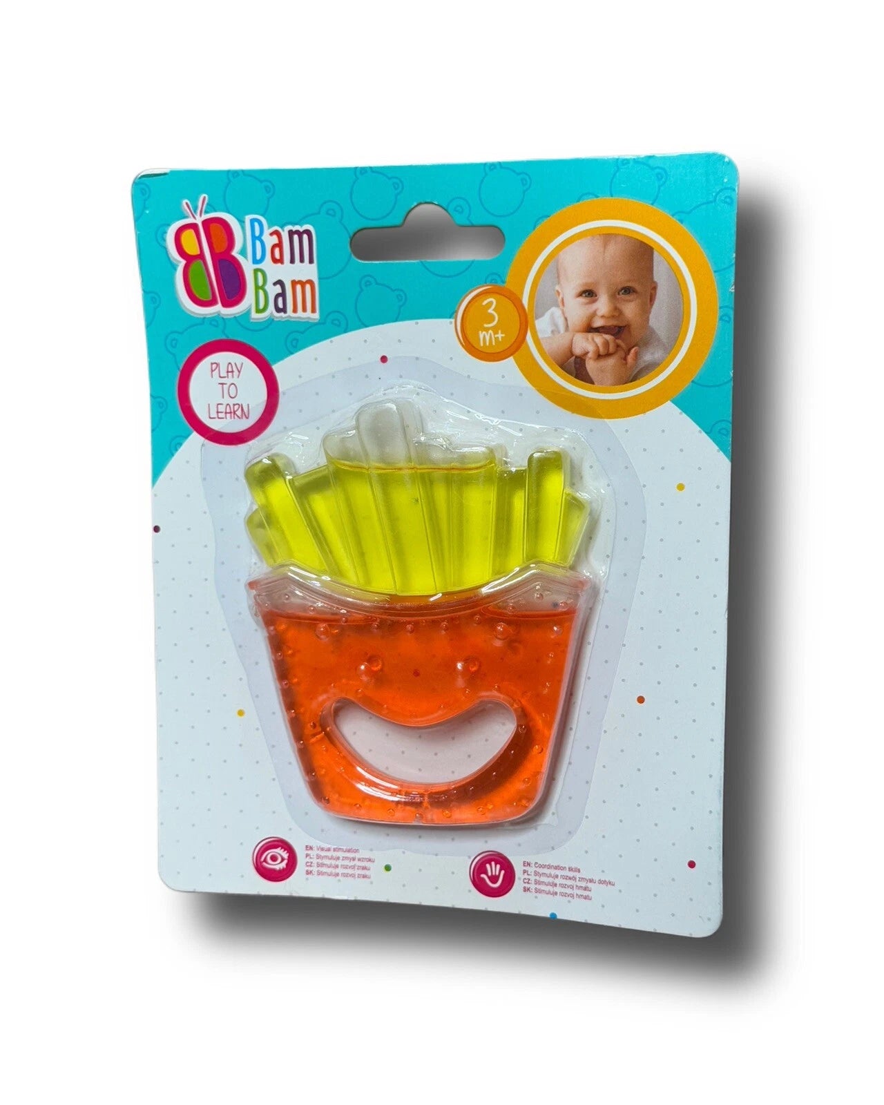 bam bam kinder baby rassel spielzeug babyspielzeug wasser neu ovp