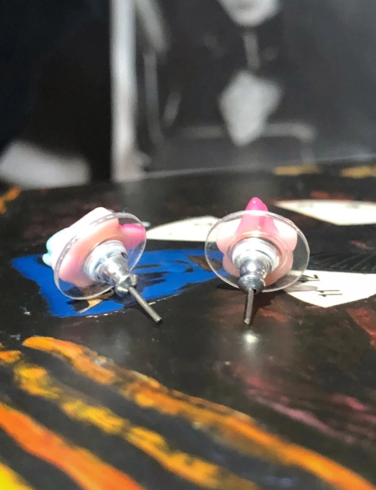 kinder ohrringe mit eis creme sommer ice cream earrings children